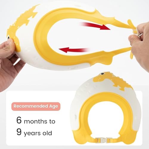 FUNUPUP Baby Shower Cap for Toddlers Kids, Soft TPE Silicone - Image 3