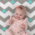 Stretchy Pack and Play Fitted Sheets: 2 Pack Mini Crib Sheets 38x26 - Image 3