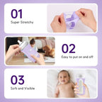 Silicone Sleeves for Avent Natural Glass Baby Bottles, BPA Free, Anti Breakage - Image 5
