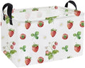 Essme Rectangular Kids Baskets, Strawberry Storage Box, Cute Basket by ESSME