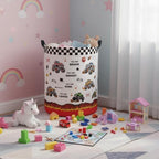 Baby Laundry Hamper kids laundry Basket Waterproof Laundry Bag - Image 3