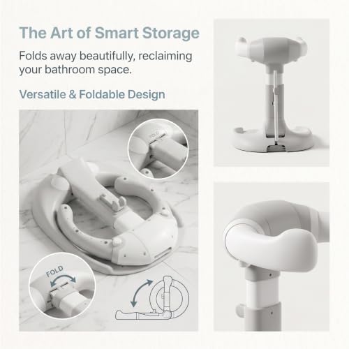 Baby Bath Stand, Adjustable Toddler Shower Support Seat - Image 7