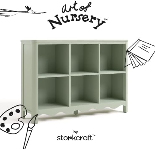 Storkcraft Casablanca 6 Cube Organizer Bookcase - Image 6
