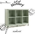 Storkcraft Casablanca 6 Cube Organizer Bookcase - Image 6