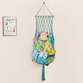 68 Inch Stuffed Animal Storage Hammock Corner Plushie Net by iHansee