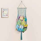 68 Inch Stuffed Animal Storage Hammock Corner Plushie Net by iHansee
