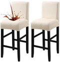 Fuloon Waterproof Barstool Covers Chair Slipcovers, 2 Pack by Fuloon