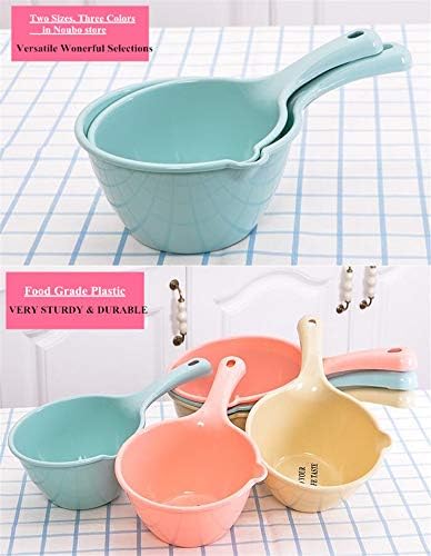 3PCS Plastic Bathing Ladle Spoons Kitchen Accessories Bathroom Water Scoop Cup - Image 6
