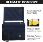 Sheenive Stadium Seats with Back Support, Padded Bleacher Seat Cushion - Image 5