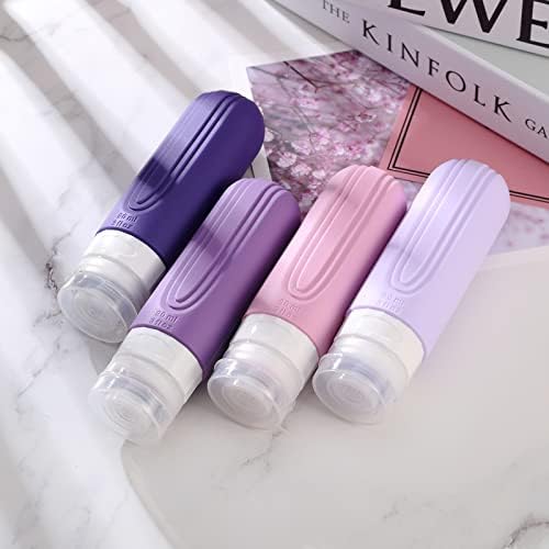 Mrsdry Travel Bottles for Toiletries, Tsa Approved 3oz Travel Size Containers - Image 6