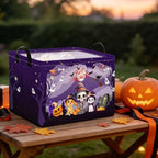 Purple Spooky Night Halloween Basket - Image 6