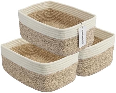 XUANGUO Small Woven Storage Baskets by XUANGUO