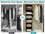 YOUDENOVA Hanging Closet Organizer and Storage - Image 5