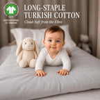 GOTS Organic Bassinet Fitted Sheets Compatible - Image 3