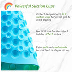 Baby Bath Mat with Pop It Bubbles – Non Slip Silicone Bathtub Mat - Image 3