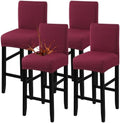 Fuloon Waterproof Barstool Covers Chair Slipcovers, 4 Pack by Fuloon