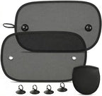 2 PCS Car Window Shades, 19.7" × 11.8" Car Windows Shade by Unknown