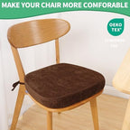 2.5" Thick Chair Cushions for Dining Chair, Corduroy High Density Foam Kitchen - Image 7