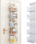 Fixwal 5-Shelf Over The Door Hanging Pantry Organizer, Room Organizer by Fixwal