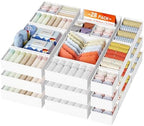 DIMJ Drawer Organizer Clothes, Foldable Closet Organizers and Storage, Fabric by DiMJ