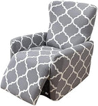 NILUOH Stretch Recliner Covers 4 Piece, Non-Slip Lazy Boy Chair Covers by NILUOH
