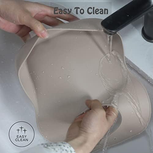 Ginbear Suction Baby Bowl Silicone Bib Spoon Set 6 M+ - Image 5