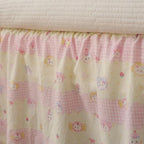 Crib Skirt Dust Ruffle, Microfiber Crib Bed Skirt - Image 3