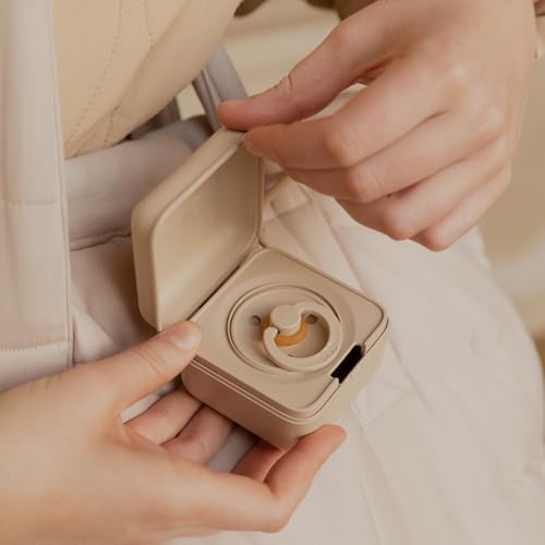 BIBS Pacifier Box with Loop for Storing & Carrying Soothers | 100% BPA Free - Image 4