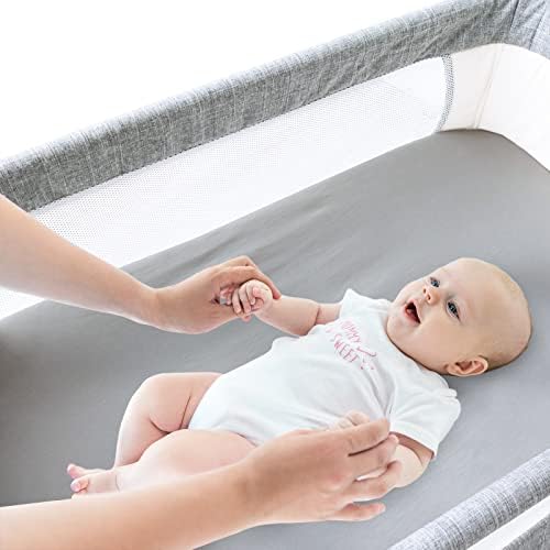 Bassinet Sheets for Baby Boy Girl, 100% Cotton Sheets, 2 Pack - Image 5
