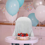 Novabright Ruffle Striped Highchair Cushion - Image 6