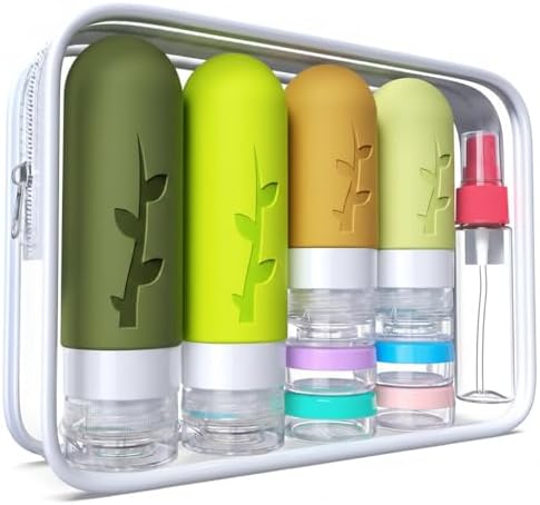 DEPOZA Travel Bottles Kit by TravelingisaspiritualpracticeDepozawillaccompanyyouonyourspiritualpath