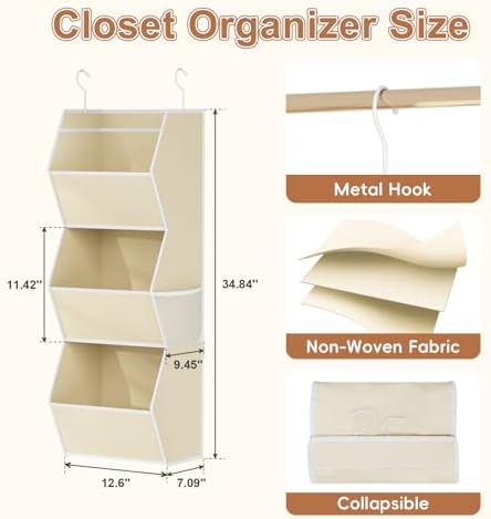 Hanging Closet Organizers and Storage - Image 3