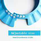 Baby Shower Cap Soft Adjustable Baby Bath Head Cap Visor - Image 3