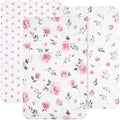 david's kids 3 Pack Mini Crib Sheets, Soft Breathable Premium Pack N Play Sheets by davidskids