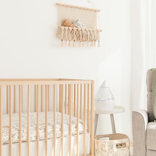 Crane Baby Willow Macrame Hanging Storage Bin, Bohemian-Style Storage Bin - Image 7