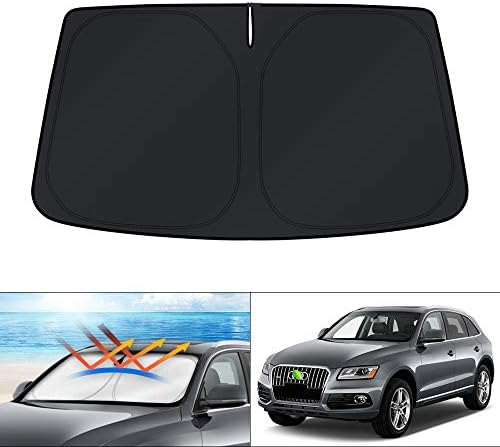 KUST Windshield Sun Shade for 2009-2017 Audi Q5/2014-2017 Audi SQ5 Accessories by KUST