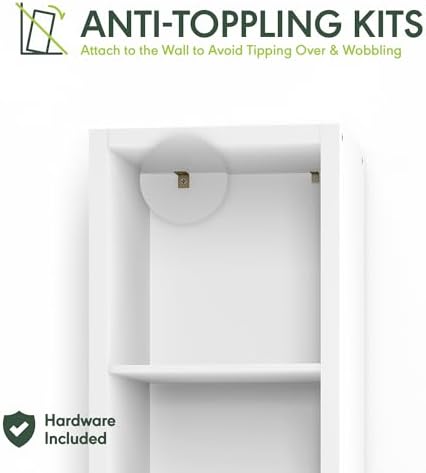 Furinno Cubicle Book Shelf, Vertical 4-Cube Bookshelf, Extra Thick Horizontally - Image 4