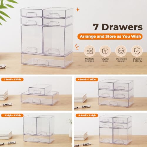 Stackable Bottle Storage Organizer Baby, and Office Organization, 7 Pack - Image 4