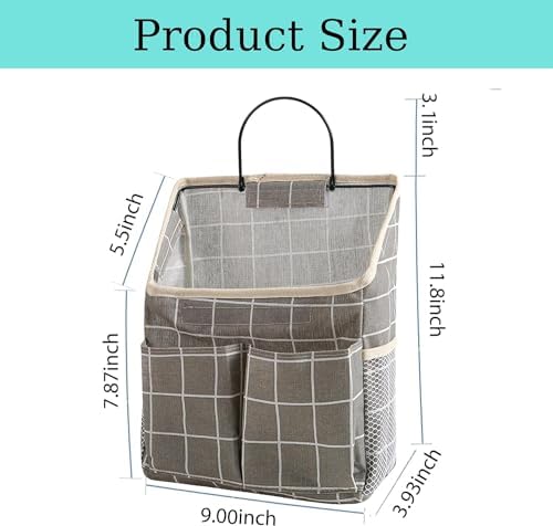 2pcs Wall Hanging Storage Bag, Wall Hanging Organizer Bags - Image 2