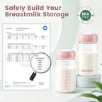 Natural Baby Bottles, BPA Free Breastmilk Storage Bottle - Image 2