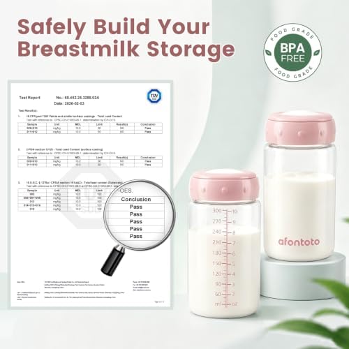 Natural Baby Bottles, BPA Free Breastmilk Storage Bottle - Image 2
