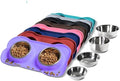 Hubulk Pet Dog Bowls 2 Stainless Steel Dog Bowl by Hubulk