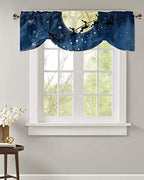 Christmas Blackout Tie Up Valance Curtains - Image 4