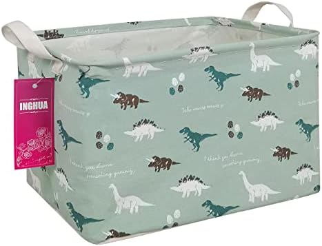 Rectangular Dinosaur Storage Basket by INGHUA