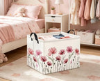 Rectangular Valentines Basket for Women Girls Storage Bin Organizer Box Shelf - Image 5