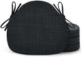 Shinnwa Kitchen Chair Cushions Set of 4, High-Resilience Foam Windsor Seat Pads by Shinnwa