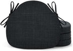 Shinnwa Kitchen Chair Cushions Set of 4, High-Resilience Foam Windsor Seat Pads by Shinnwa