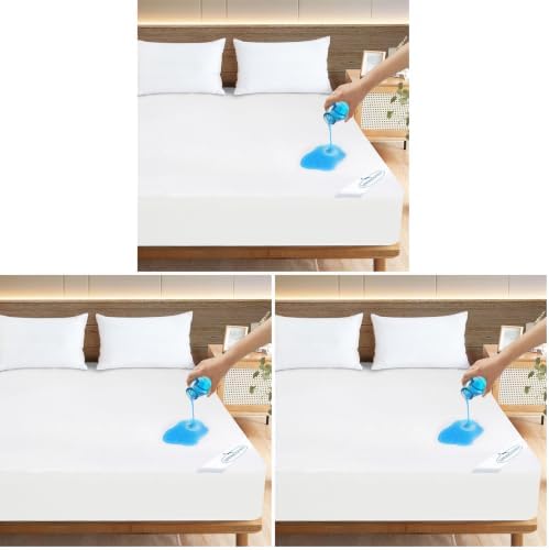 Twin Mattress Protector Waterproof Soft & Breathable Terry, Noiseless Twin by SpringspiritBedding