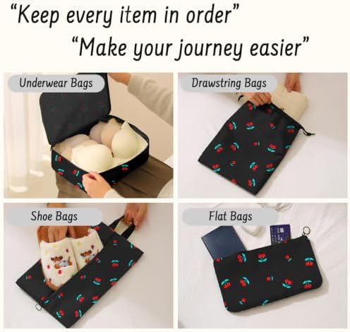 9 Set Packing Cubes for Travel Essentials - Image 5
