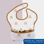 Waterproof Baby Bibs, 5 Pack Feeding Bibs - Image 3